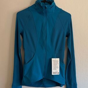 Lululemon Athletica Blue Zip-Up Jacket